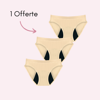 Culotte Menstruelle Respirante Ados Aurore