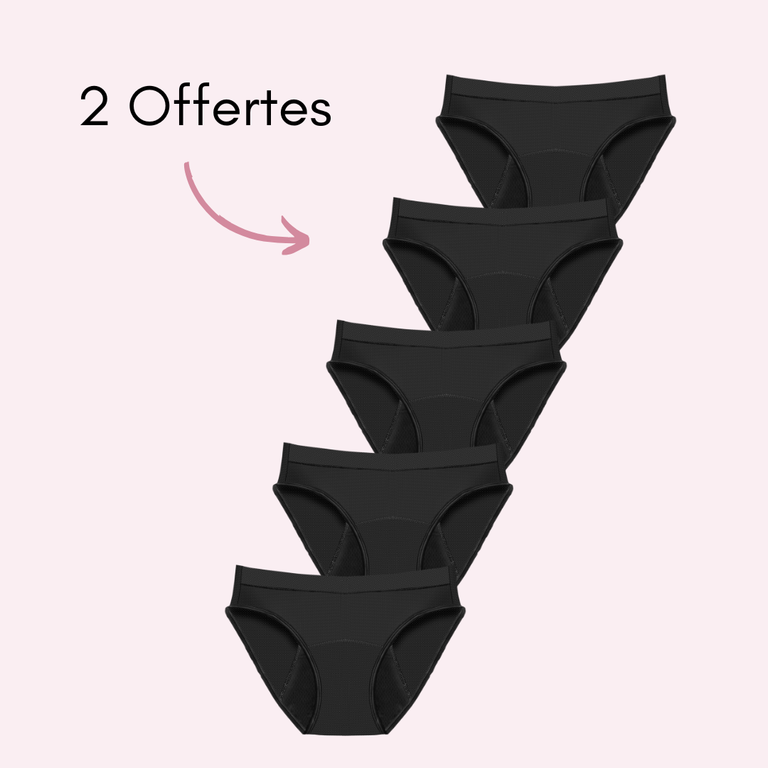 Culotte Menstruelle Respirante Ados Aurore